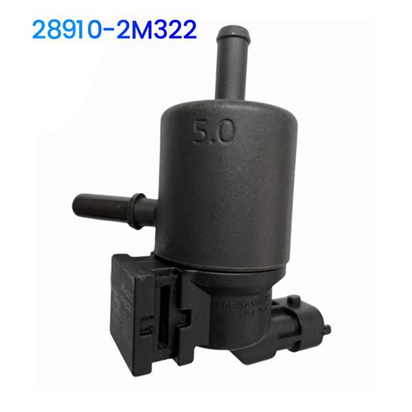 Black ABS Purge Valve for Hyundai IX25 2 - Emission Control System (Part 28910-2M322)