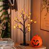 LED String Lights for Christmas, Easter, and Halloween - Birch Tree & Egg Design for Indoor/Outdoor Decor