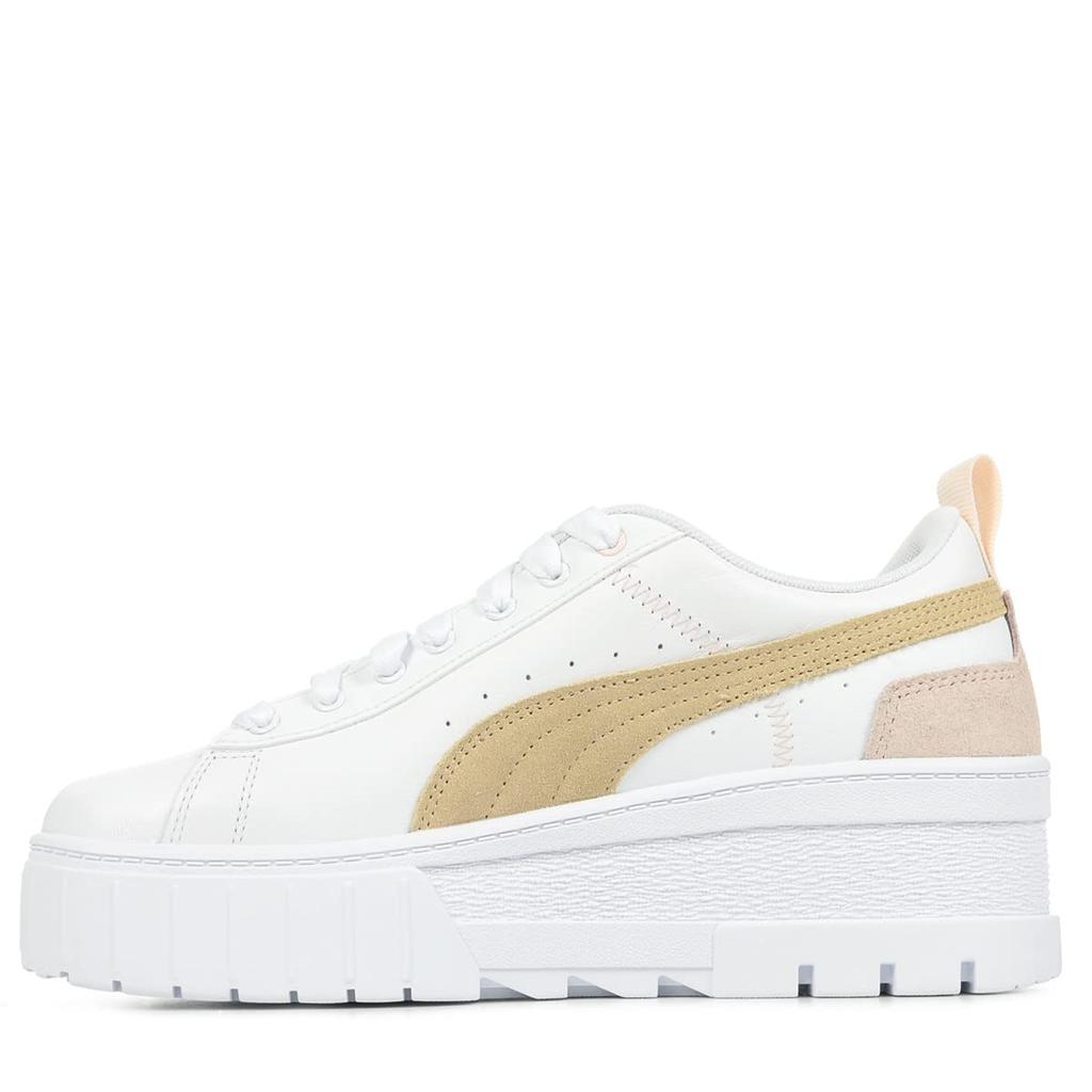 PUMA Maize Wedge Platform Pastel 2023 Alpine Size Women's Sneakers, Color, 388566, Fall/Winter Snow, 25.5cm