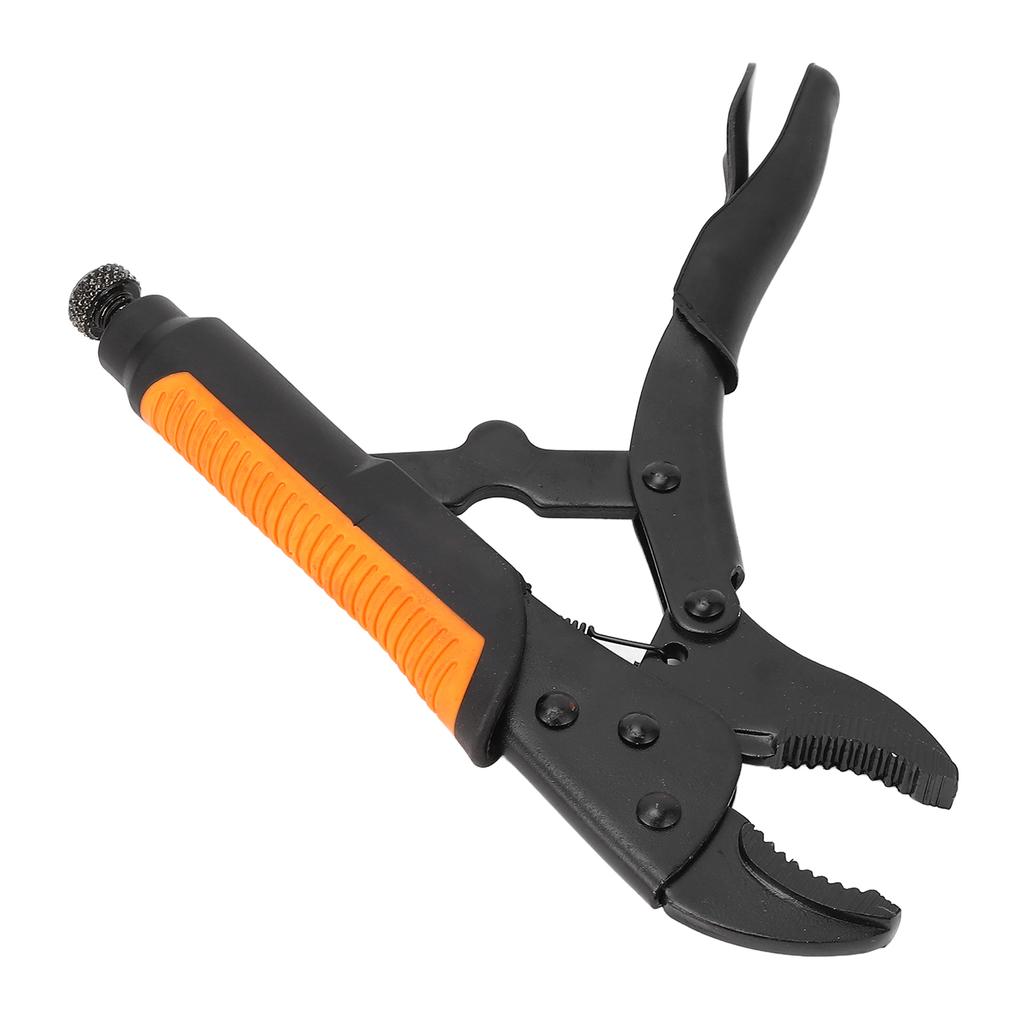 Locking Pliers Curved Jaw Carbon Steel Wrench Woodworking Clamping Device