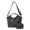 Mother Shoulder Fashion Bag With Shoulder Strap Letter Print And Pattern Retro