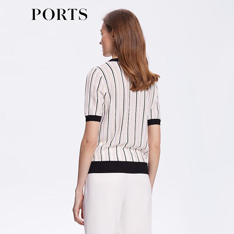 Ports Women's Summer Knit Short Sleeve Top
