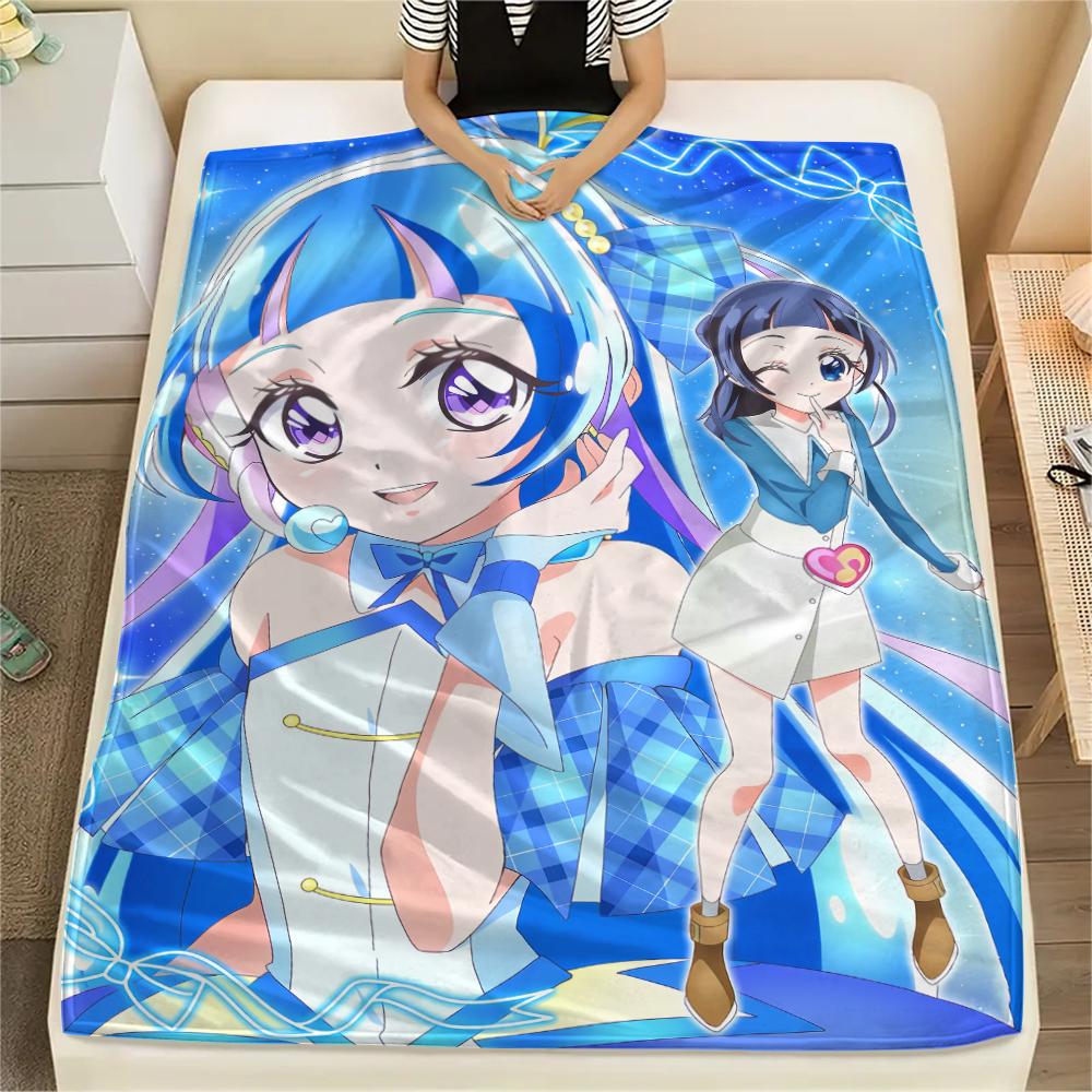 Pretty Cure Character Blanket, Pretty Cure Fan Soft Throw, Perfect Gift.chl