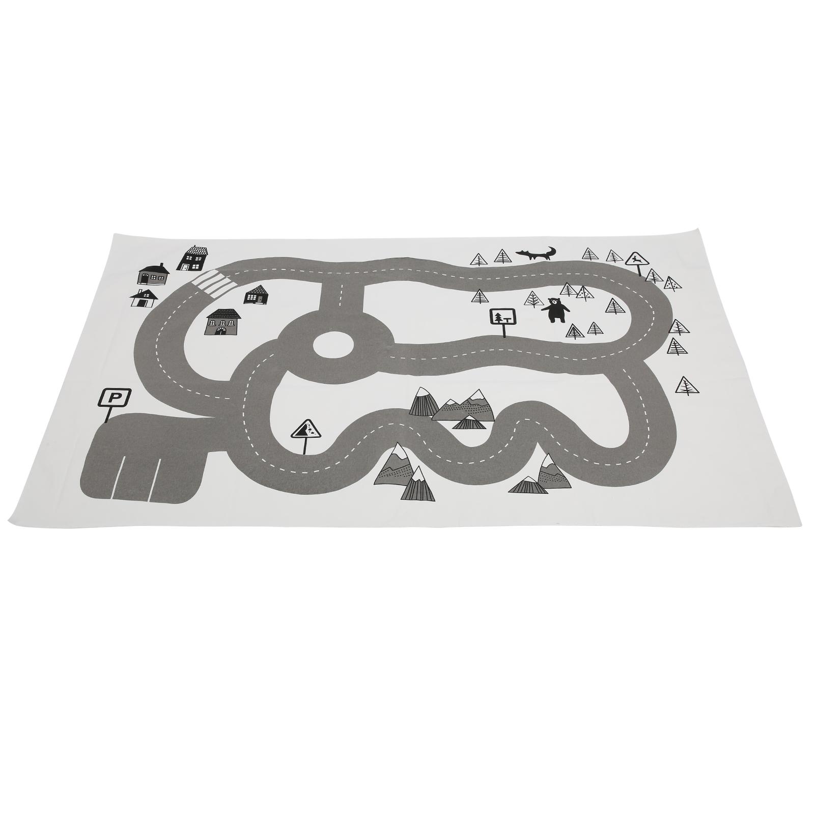 

Baby Play Mat Foldable Road Track Carpet Crawling Children Room Decoration Supplies