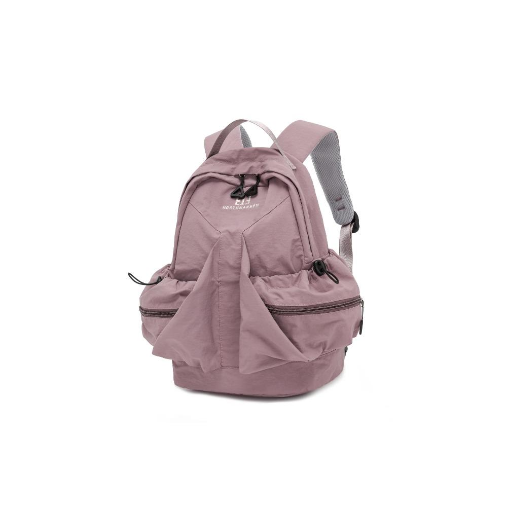 

Новый однотонный спортивный рюкзак на двух плечах в ленивом стиле: Стильный, Легкий и Вместительный для Путешествий, Школы и Прогулок 15 inches фиолетовый