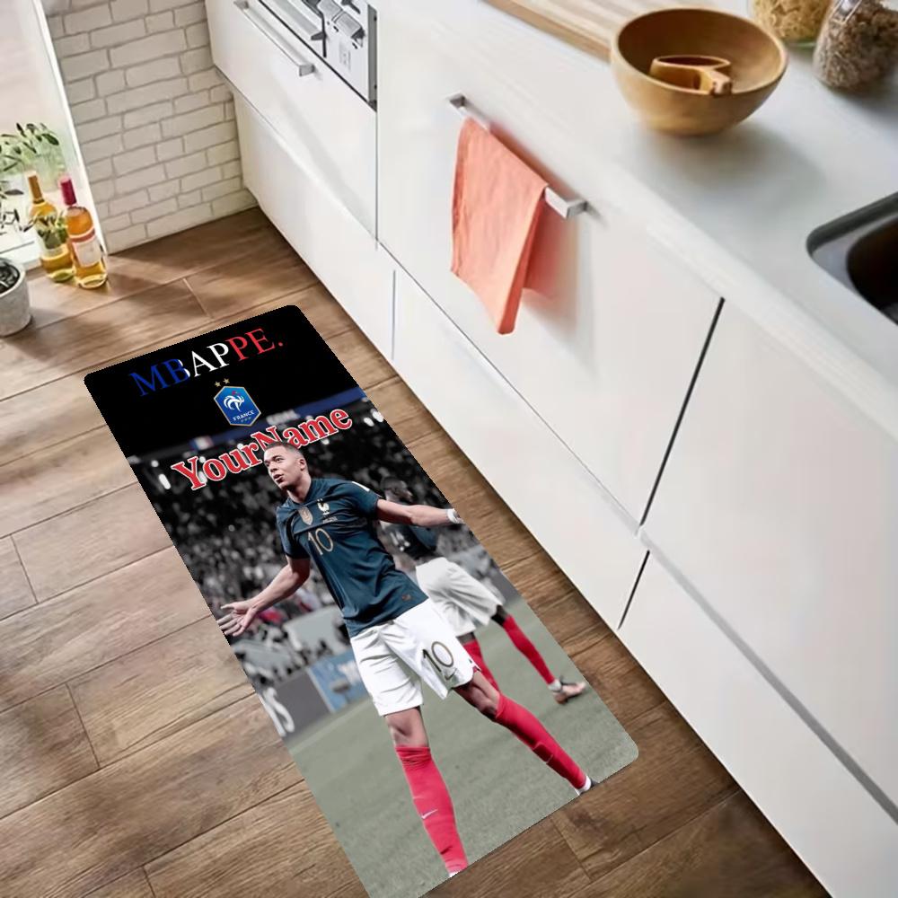 Mbappe Customize Your Name Kitchen Rug Runner Rug Laundry Mat Hallway Entryway The Best Gift Choice