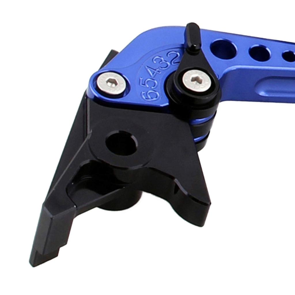 Bruce & Shark Motorcycle Short Clutch Lever Brake Lever for VESPA GTS 300 Super Blue