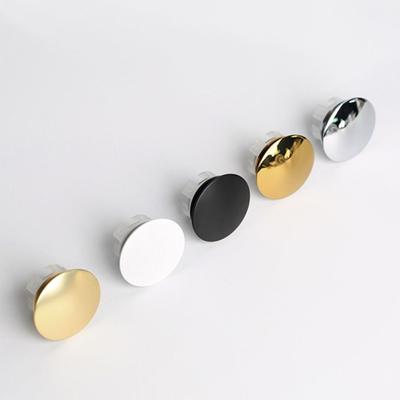 Faucet Round Sink Overflow Covers Double Layer Copper Sink Hole Cover Replacement Tub Drain Stopper Kitchen Bathroom