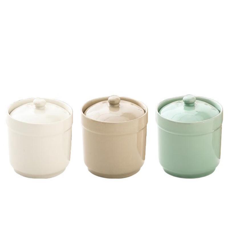 

LISM Set of 3 Ceramic Stew Pots, 465ml