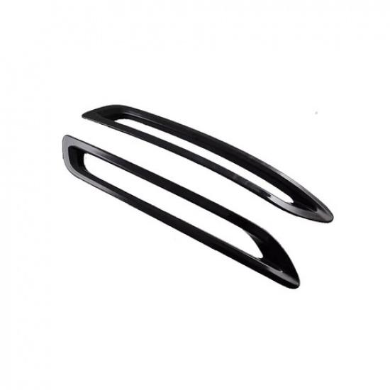 Exterior Rear Fog Light Frame Cover For Honda Accord -2024 11th Bright Black