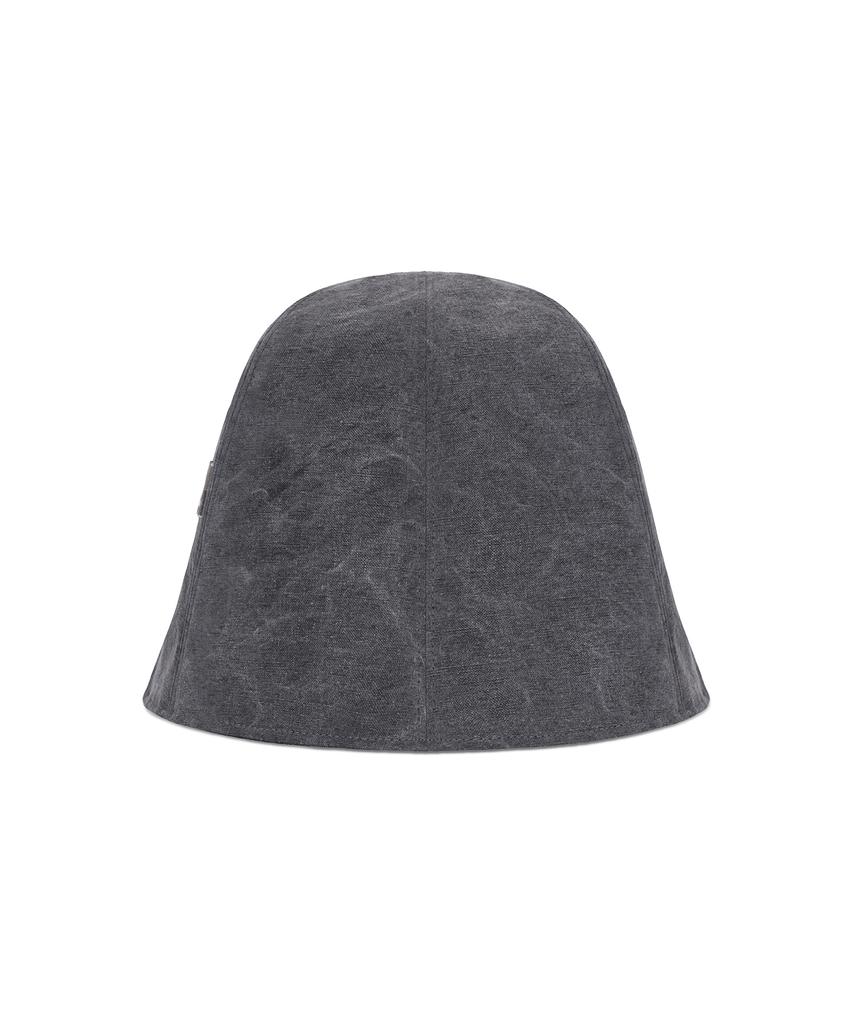 Bajal Va Studded Pigment Round Bucket Hat Black