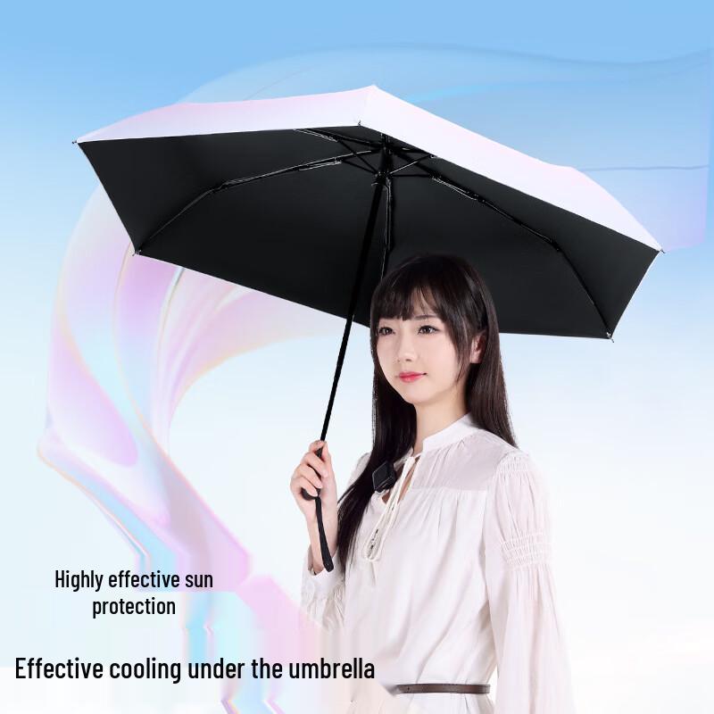 PooLian Automatic Three-Fold UV Protection Umbrella