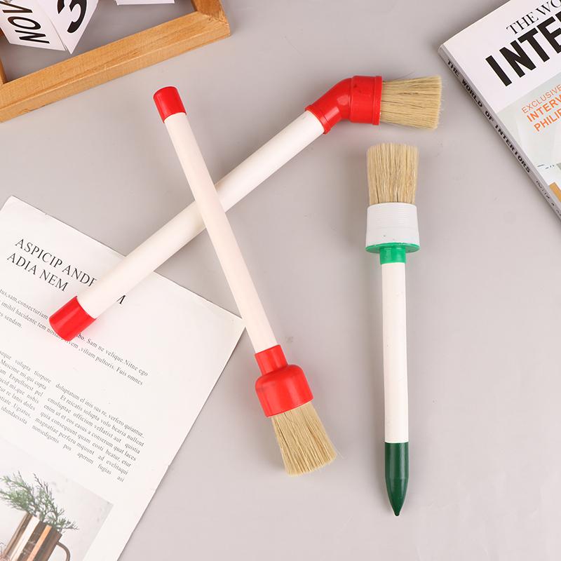 1Pc Portable Tire Lubricating Paste Brush Tyre Scraper Lubricating Oil Special Brush Tyre Lubrication Tyre Repair Tool