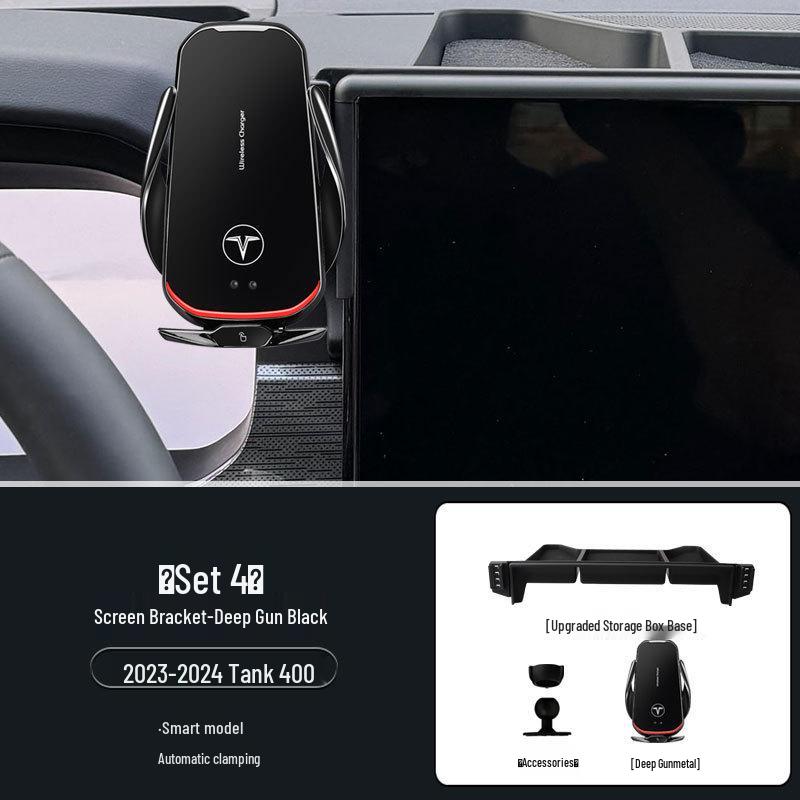 2023-2024 Tank 400 Phone Holder - Customized Screen Model Navigation Bracket Upgrade