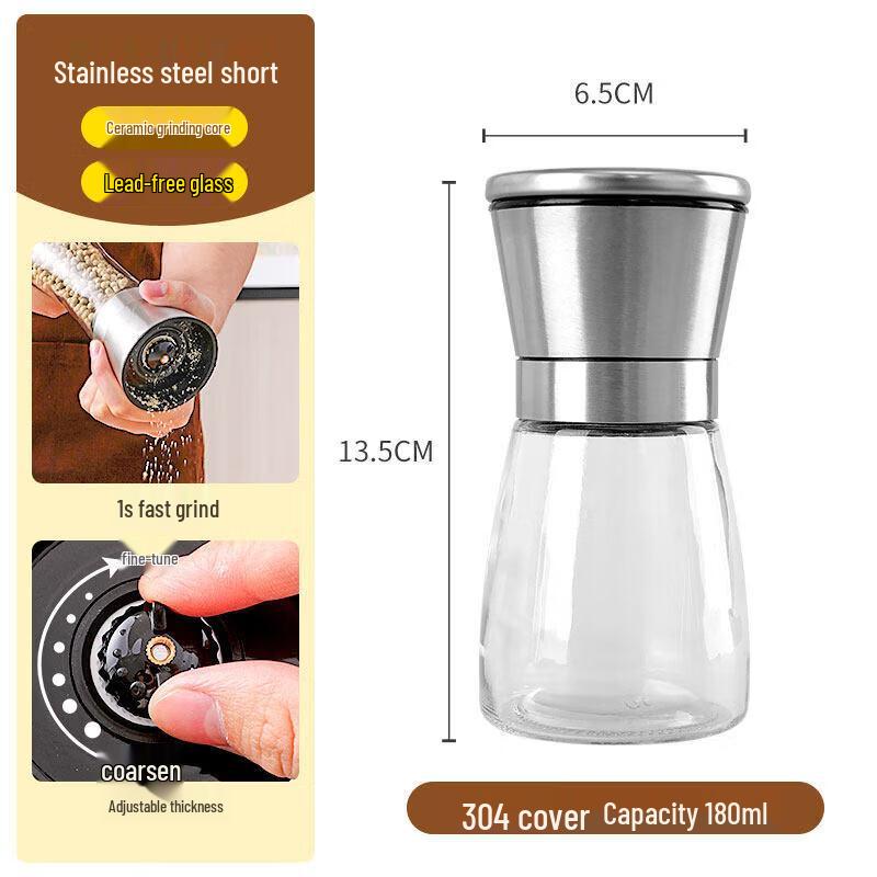Stainless Steel Manual Spice Grinder