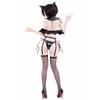 Erotic Sexy Five-pointed Star Lingerie Little Demon Bat Cosplay Costume PU Leather Bikini Girl Halloween Party Seductive Attire