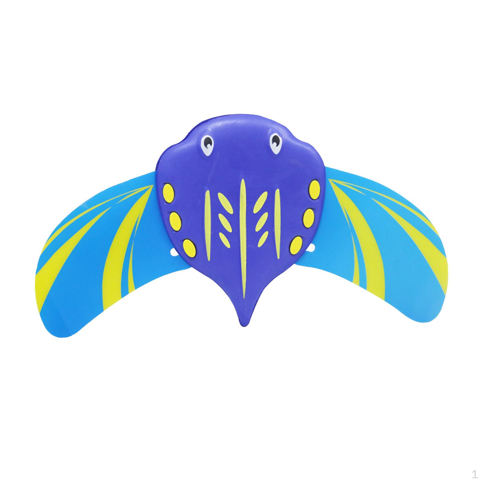 

Swimming Toy Underwater Glider Water Bath with Flexible PP for Bathtub Pool Parent Child синий