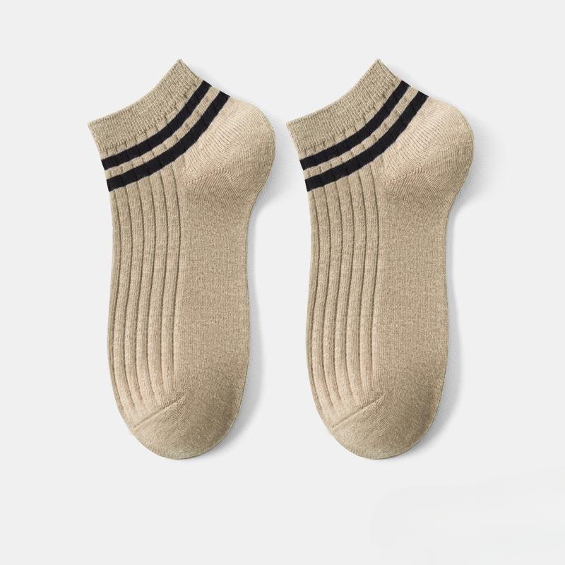 Summer Thin Section of Short Women's Cotton Socks Summer Solid Colour Cotton Socks Anti-odour Women's Socks Cotton Socks