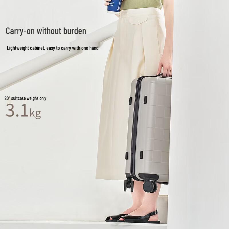 

OIWAS Sugar Cube Lightweight Hardside Luggage