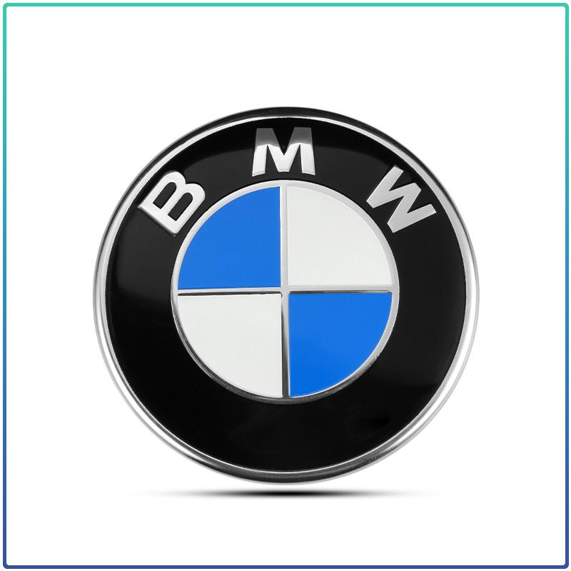 1Pcs Car Emblem Badge Front Rear Trunk Logo Steering Wheel Wheel Hub Cap Sticker For BMW X1 X2 X3 X4 X5 1 2 3 4 5 6 Series F10 F30