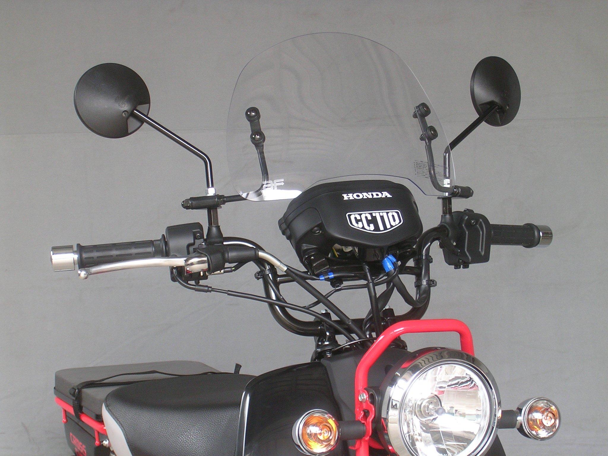 

Asahi Windshield Short Visor for Cross Cub (AF ASAHI) [Part Number] SPC-08C