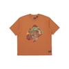 Levis Grafikdruck Rundhals Locker Kurzarm T-Shirt Herren Oberteile Braun A1005-0012