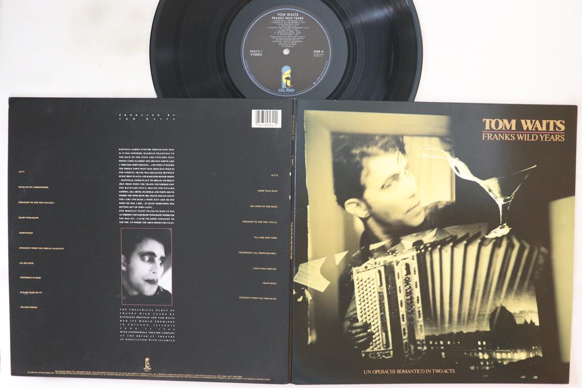 

LP Record TOM WAITS - Franks Wild Years 905721 ISLAND 1987 US Rock Used
