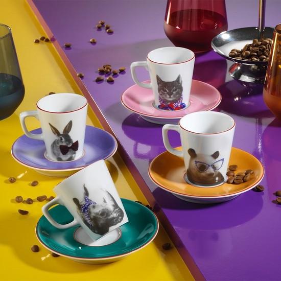 

Набор кофейных чашек Porland Pretty Animals из 8 предметов