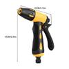 Gartenschlauchdüse Sprinkler Robuster Kunststoff Handheld Wasserdüse Hochdruck zum Bewässern von Pflanzen Autowaschen