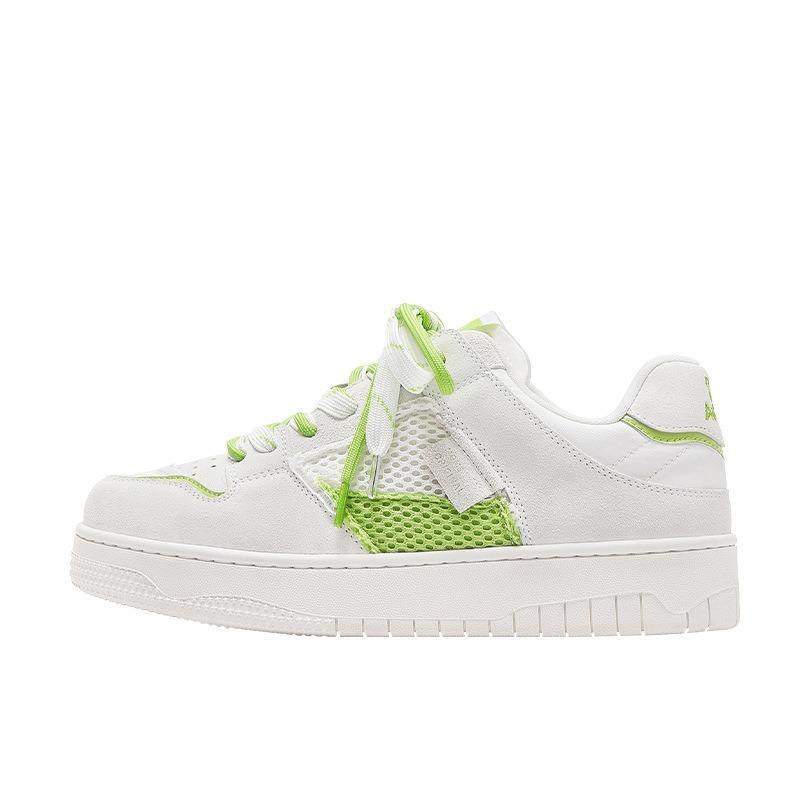 

Breathable Bread Shoes Casual and Versatile Women s Couple Shoes Sneakers and Men s Shoes 35 зелений