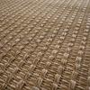 Tapis aspect jute motif damier beige 190x290
