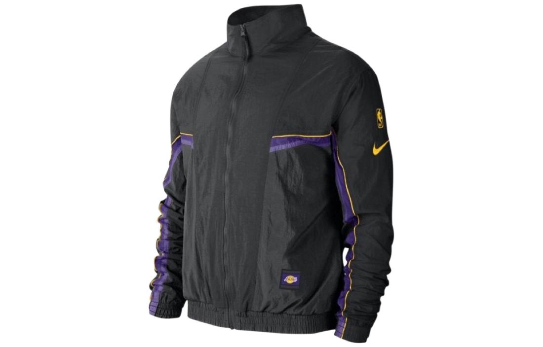 Nike Jackets Men s Black Stand Collar Moderate CJ7148-010 S