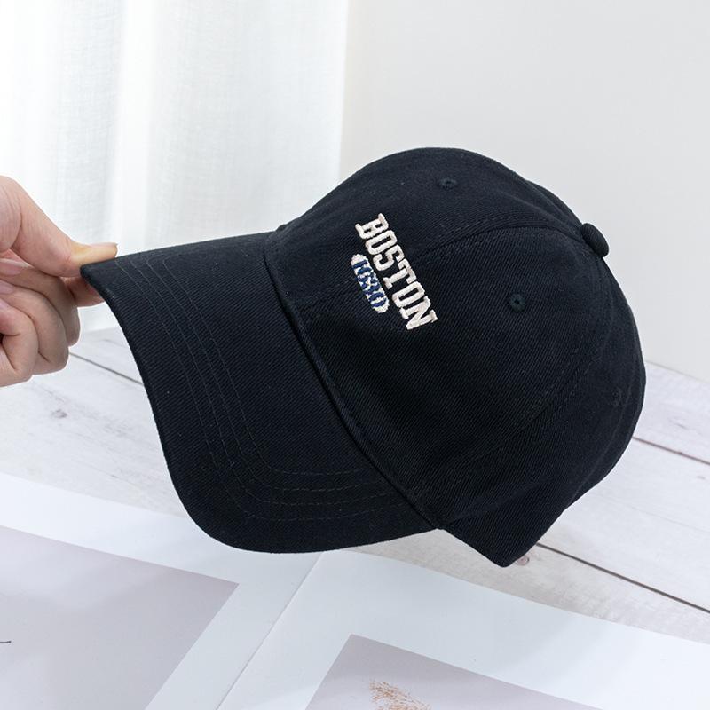 

RICYGVM Fashion Letter Baseball Hat For WoUnisex Soild Color Peaked Cap Unisex Casual Snapback Duck Tongue Cap Long Brim Sun Visors Adjustable