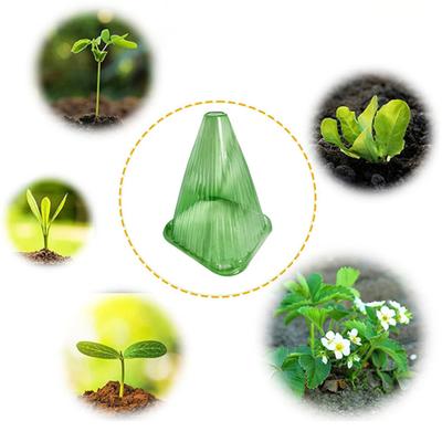 12Pcs Garden Cloches Plant Covers Transparent Breathable Easy To Install Flower Plant Protectors Garden Supplies