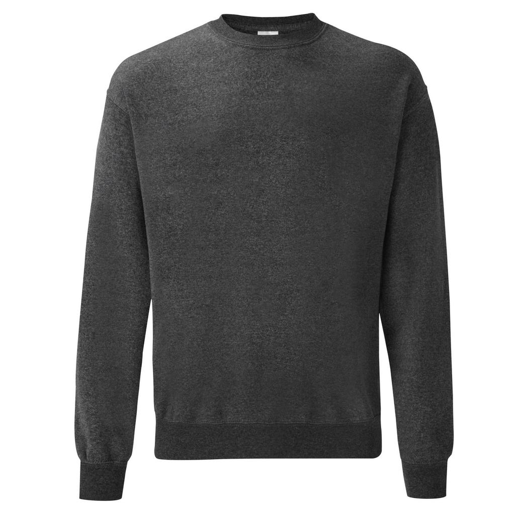 Fruit of the Loom Unisex Adult Classic Heather Set-in Sweatshirt