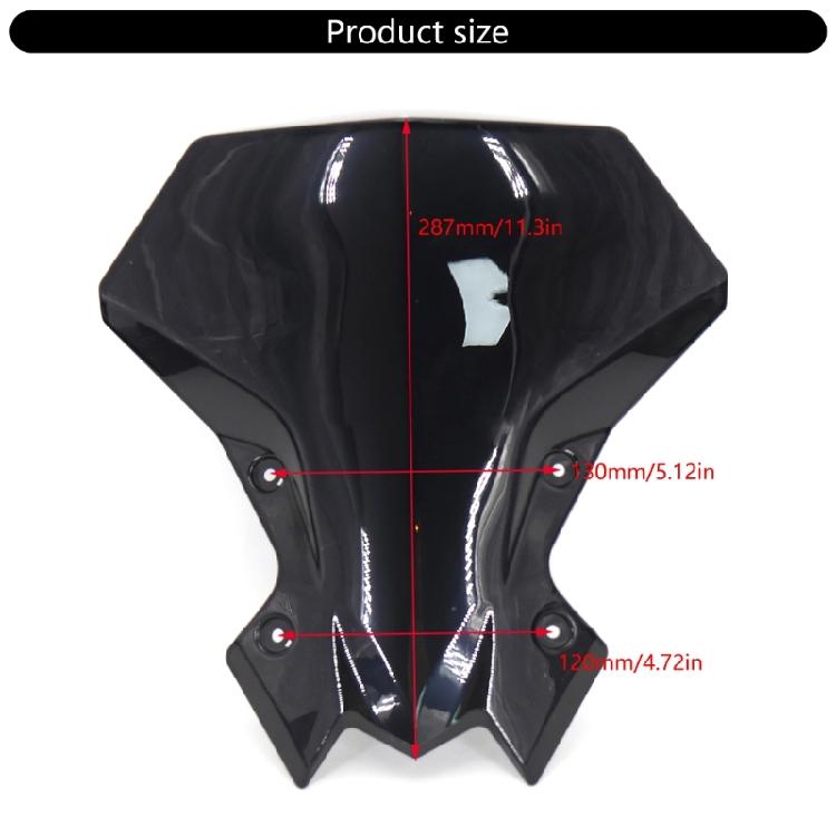 Impact Resistant Motorcycle Windshield Plastic Motorcycle Windscreen Offer Enhanced Protection & Style for Motorbike