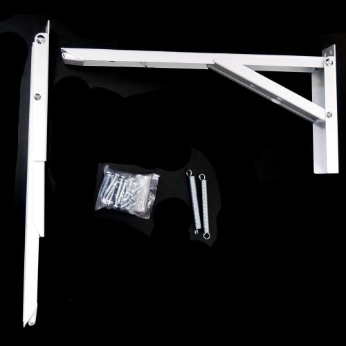 Tanner Large Folding Shelf Brackets, Jumbo 45, Set of 2