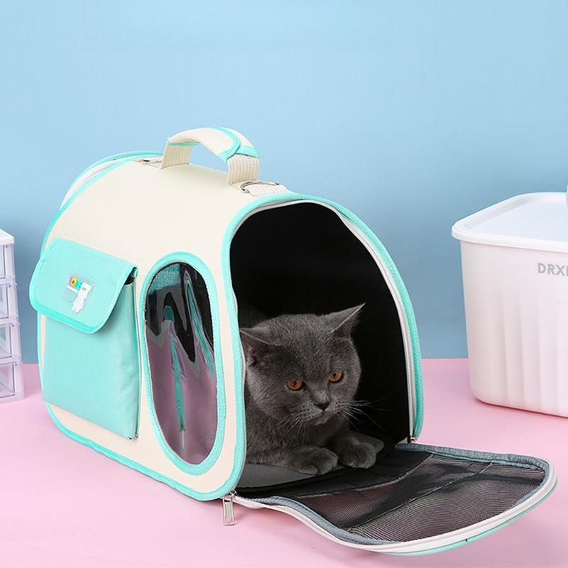 Portable Cat Bag Outing Pet Handbag Single Shoulder Crossbody Dog Bag Cat Bag Carriers Puppy Suitable for 7.5kg Cats Products