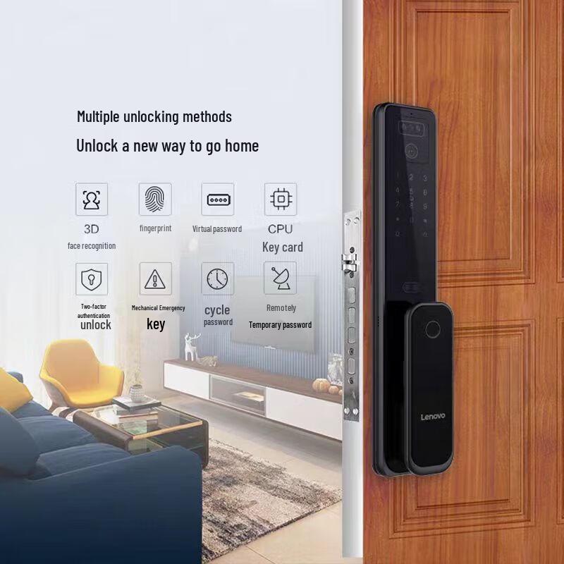 Lenovo A3F Smart Door Lock with Face Recognition