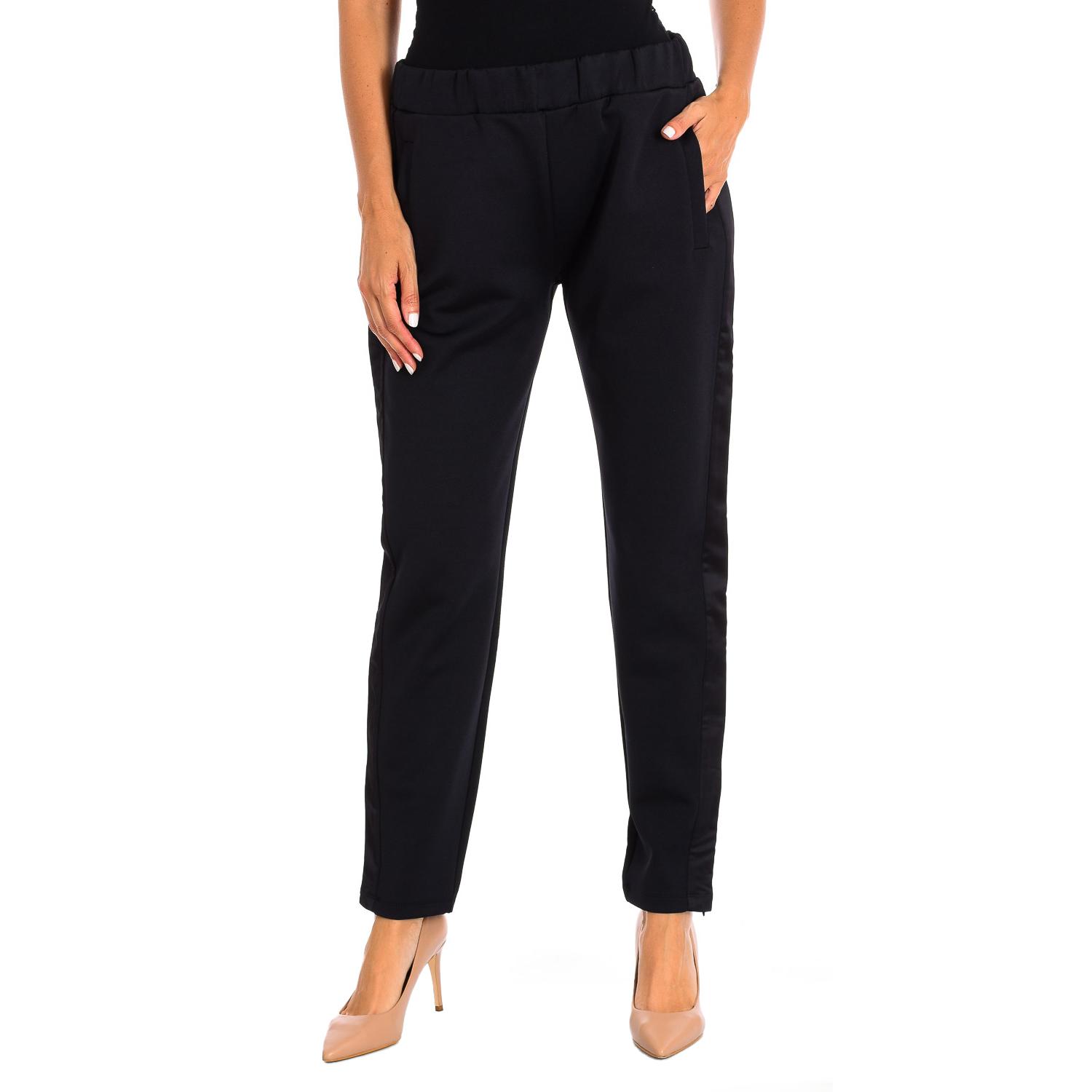 

Брюки длинные с прорезиненной талией 6Z2PA72J24Z женские