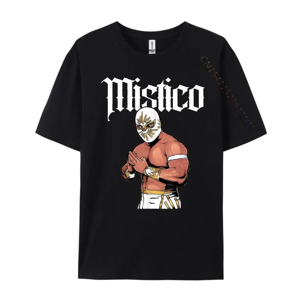 Mistico Caristico Lucha Libre Mexican Pro Wrestler Legend Unisexs Graphic Tshirts Male Unisexs Tshirts Luxury