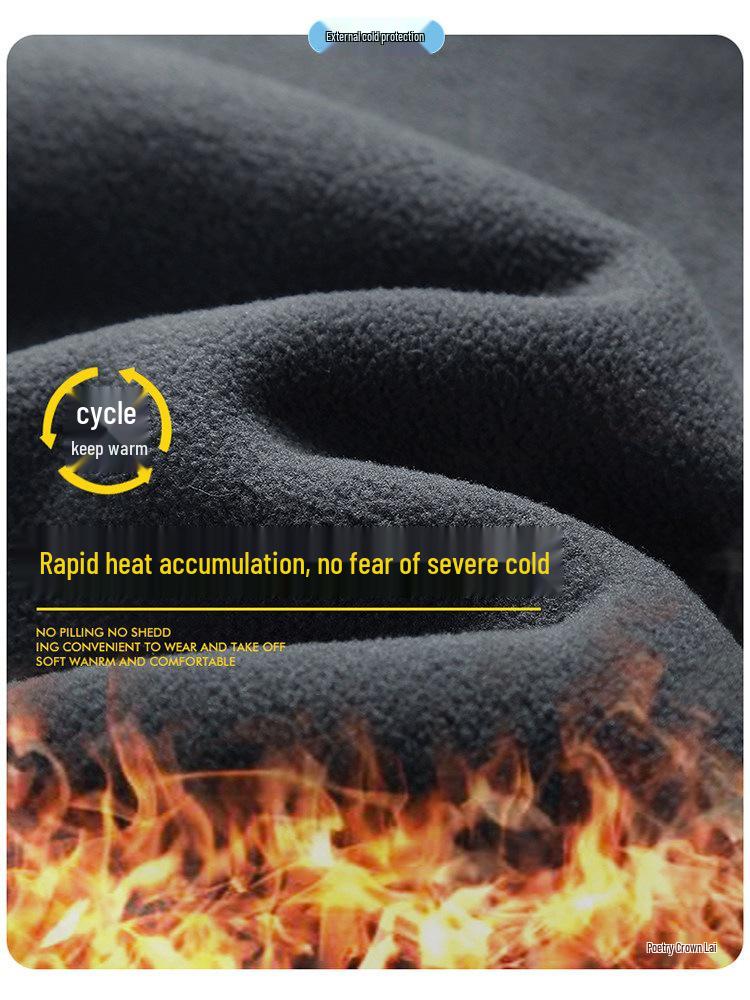 Woodpecker Men's Autumn/Winter Lambswool Fleece Jacket