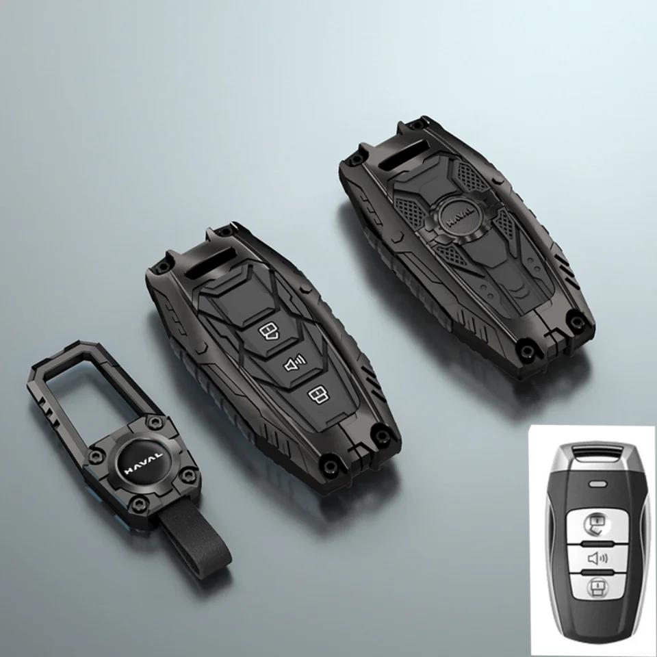 Car Key Case Cover For Great Wall Haval Jolion H6 H7 H4 H9 F5 F7 F7X F7H H2S Gmw Dargo Shell Fob Accessories