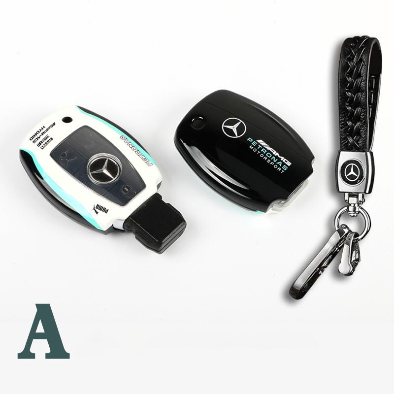 CQK1 TPU Car Key Case Cover Keyless For Mercedes Benz C/S Class W223 W206 S350L S400L S450L S500L 2022 2023 Key Protector Shell Fob