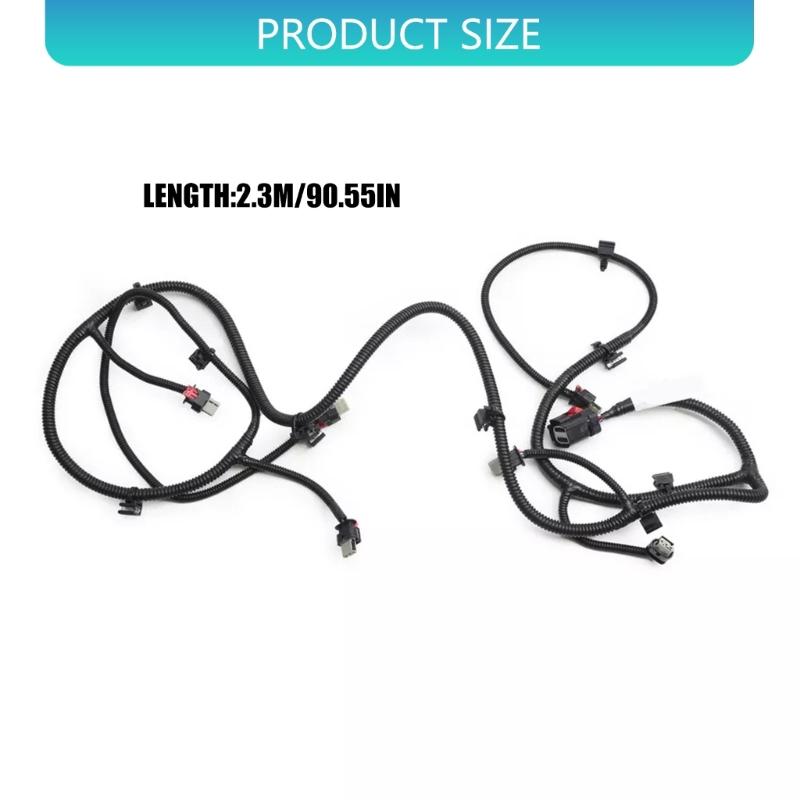 ABS Radars Cable for Front Bumper High Durability Anti Interference Design Easy DIY Setup For Multiple Models 1489045-01-C 148904501C