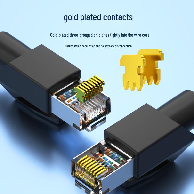 Hengtong Bell M12 to RJ45 High-Flex Industrial Ethernet Cable