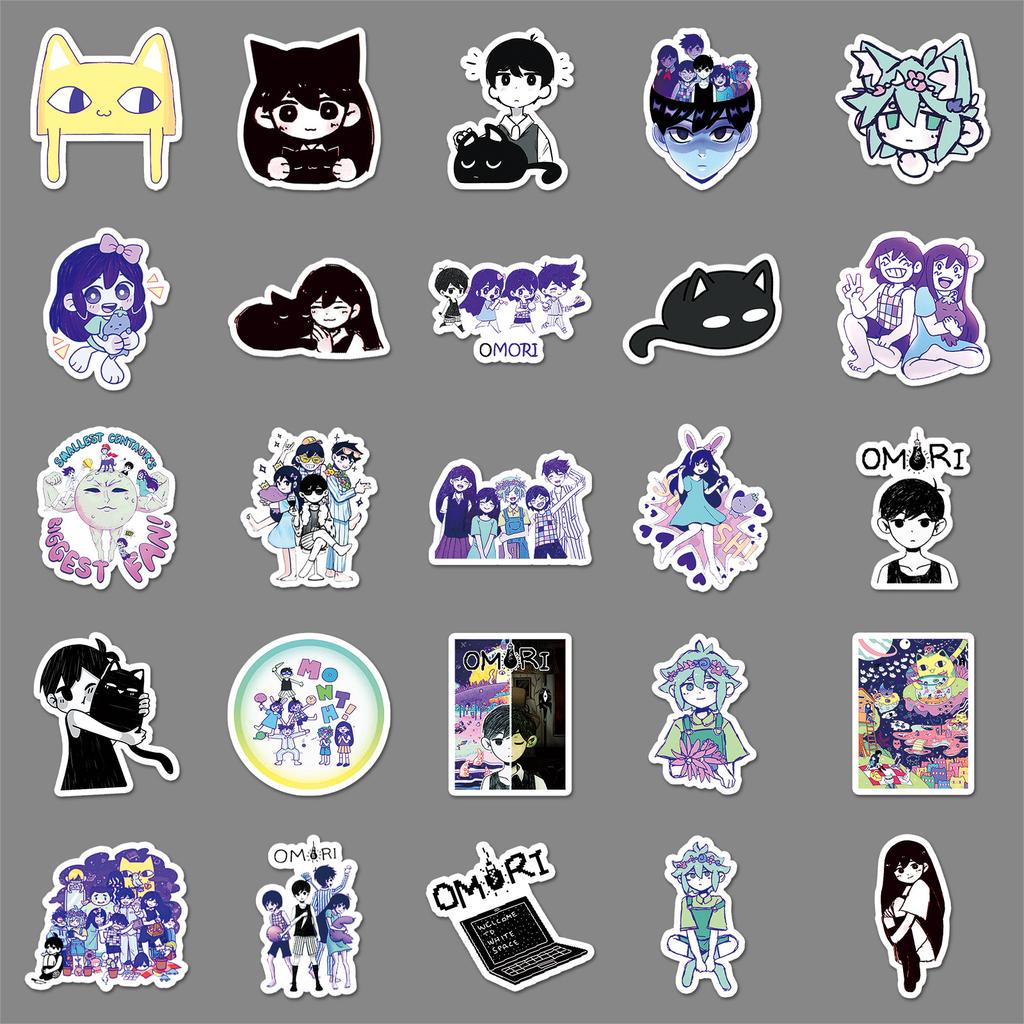 50 Graffiti-Sticker Personalisierte Cartoon-Spiel Kreative Dekorative Wasserbecher Handyhülle Computer-Sticker