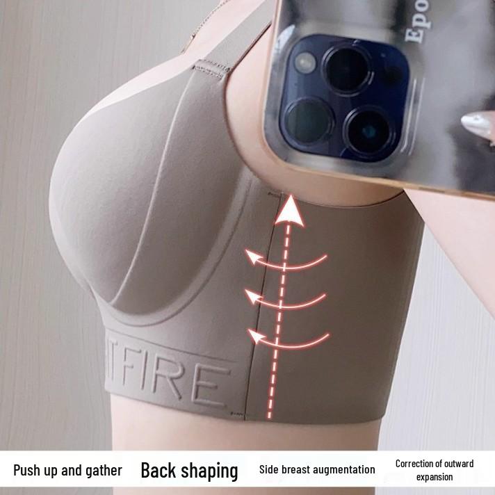 Adjustable Anti-Sagging Shaping Bra for Underarm Fat Reduction and Chest Correction, Plus Size