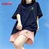 Baleno Women's Printed T-Shirt & Shorts Sportswear Set