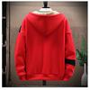 Autumn Winter Fashion Sports Printed Thick Warm Suit Men's Casual Relaxed Comfortable Set